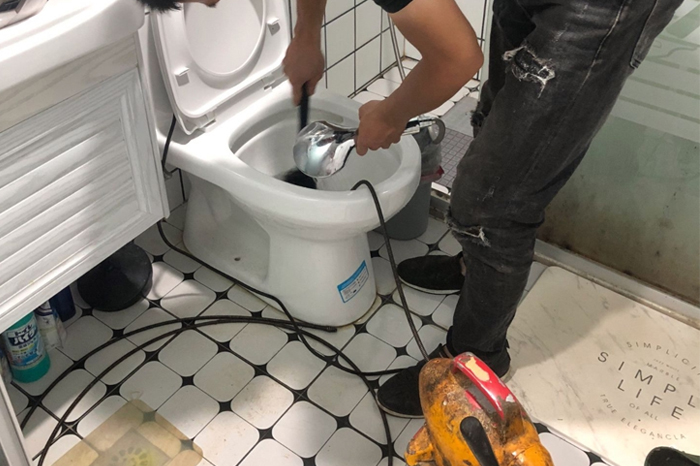 金门疏通下水道